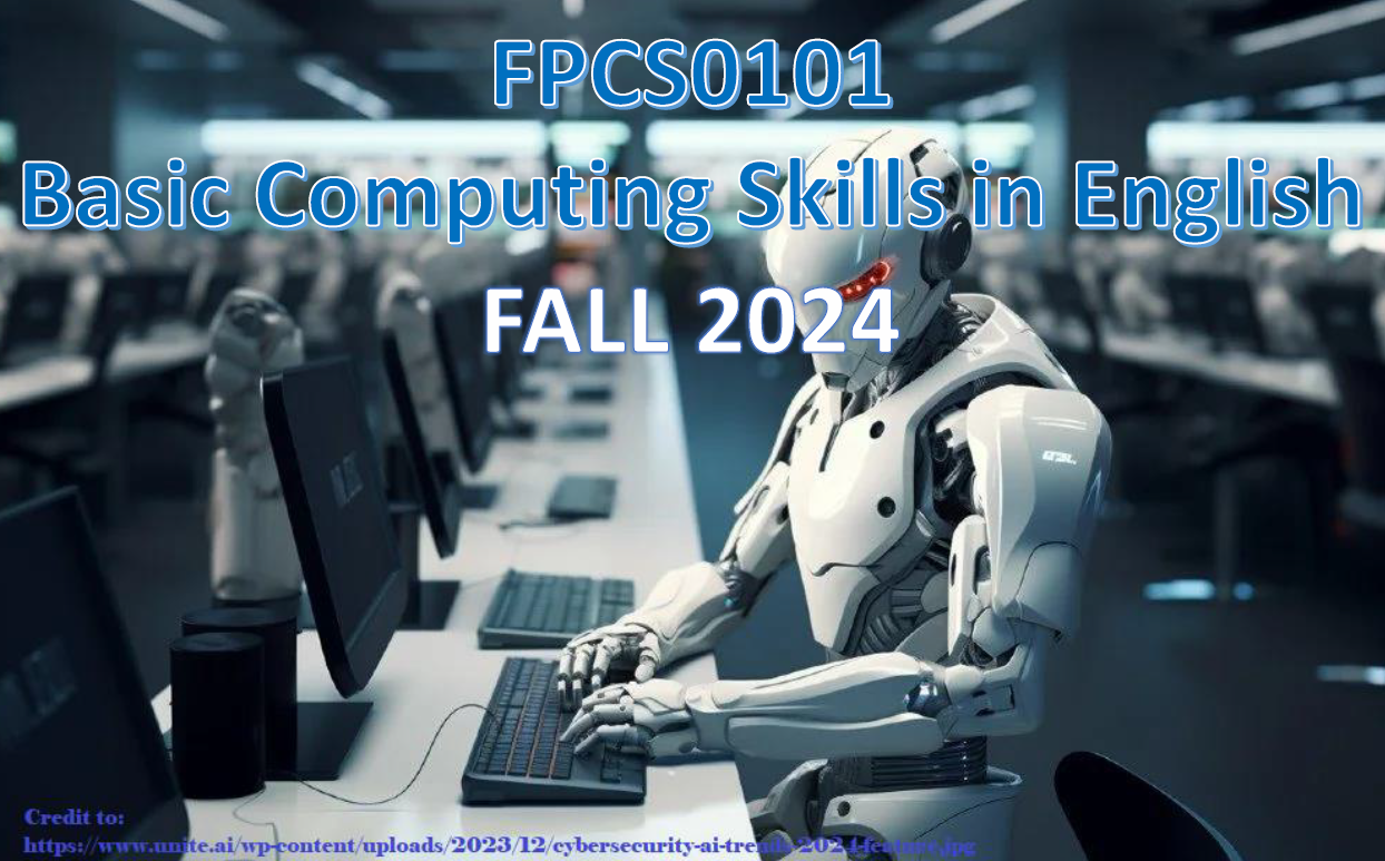 Course Image FPCS0101_Basic Computing Skills (English)_ Fall24