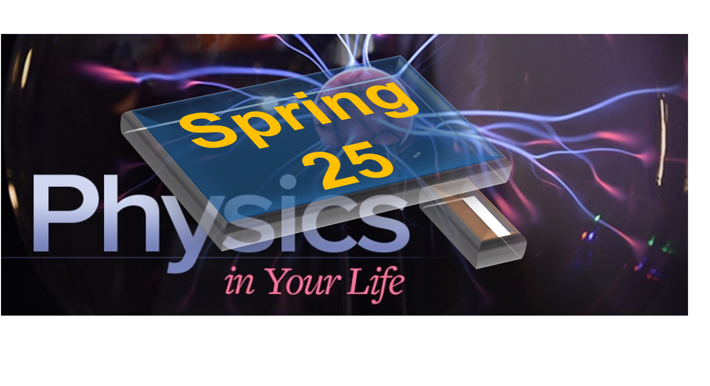 Course Image General Physics I - Spring25