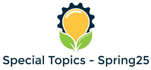 Course Image Special Topics Spring25 