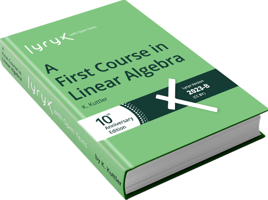 Course Image Linear Algebra with Applications || Summer24 summer25