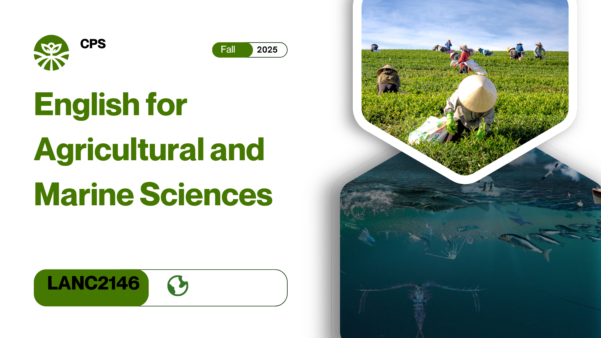 Course Image LANC2146: English for Agriculture and Marine Sciences 2_Fall25