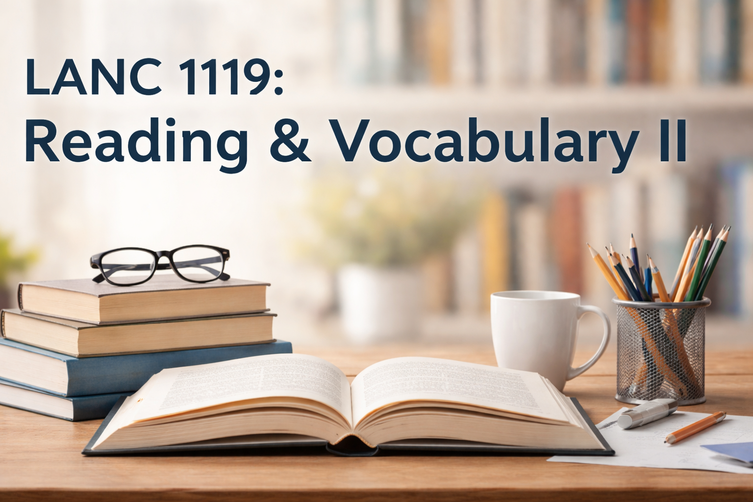 Course Image LANC1119: Reading & Vocabulary II _Spring26