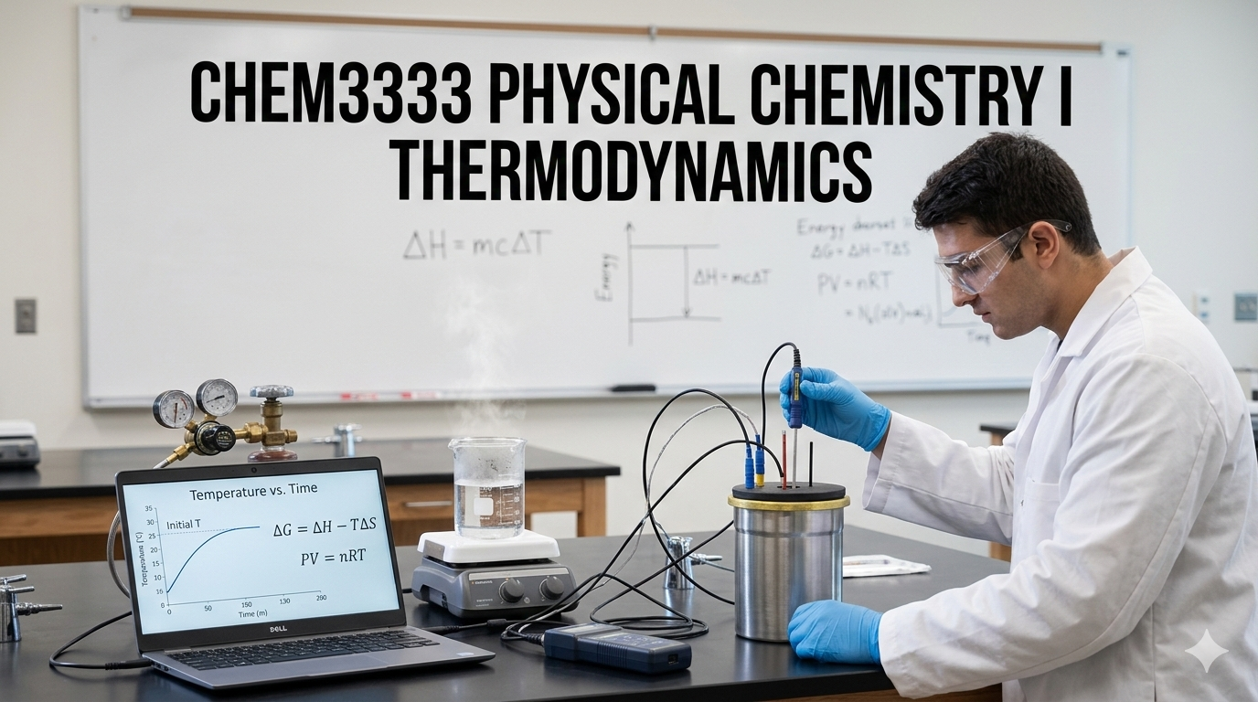 Course Image  PHYSICAL CHEMISTRY I || Spring26