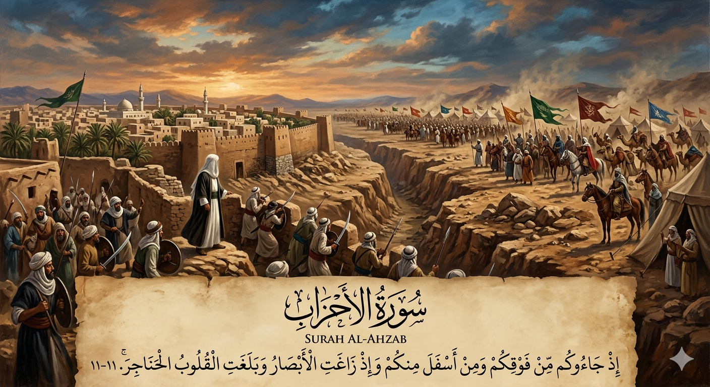 Course Image التفسير التحليلي لسورتي الأحزاب والرحمن