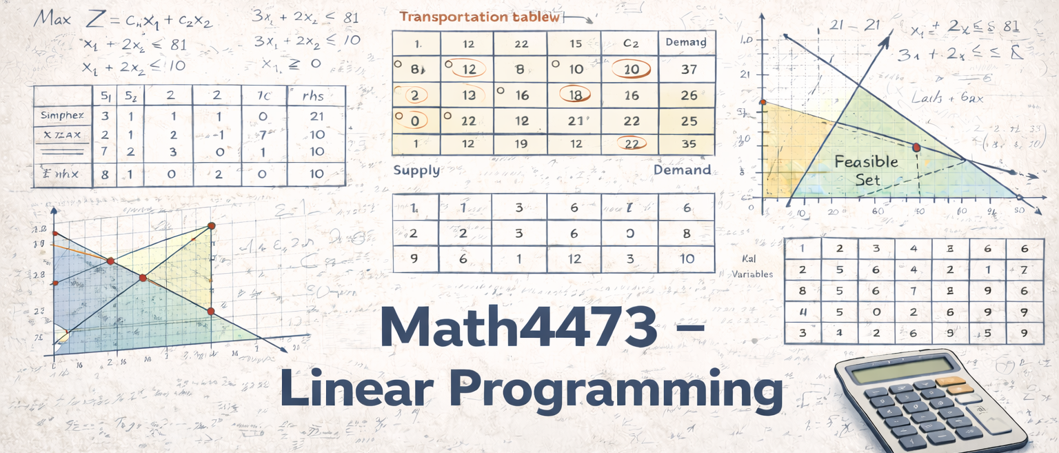 Course Image Linear Programming - Spring26