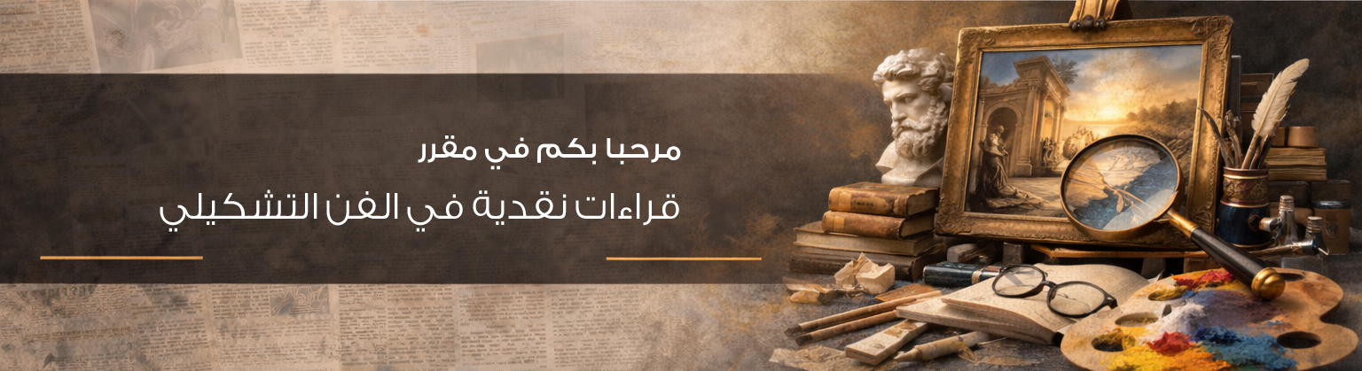 Course Image قراءات نقدية في الفن التشكيلي